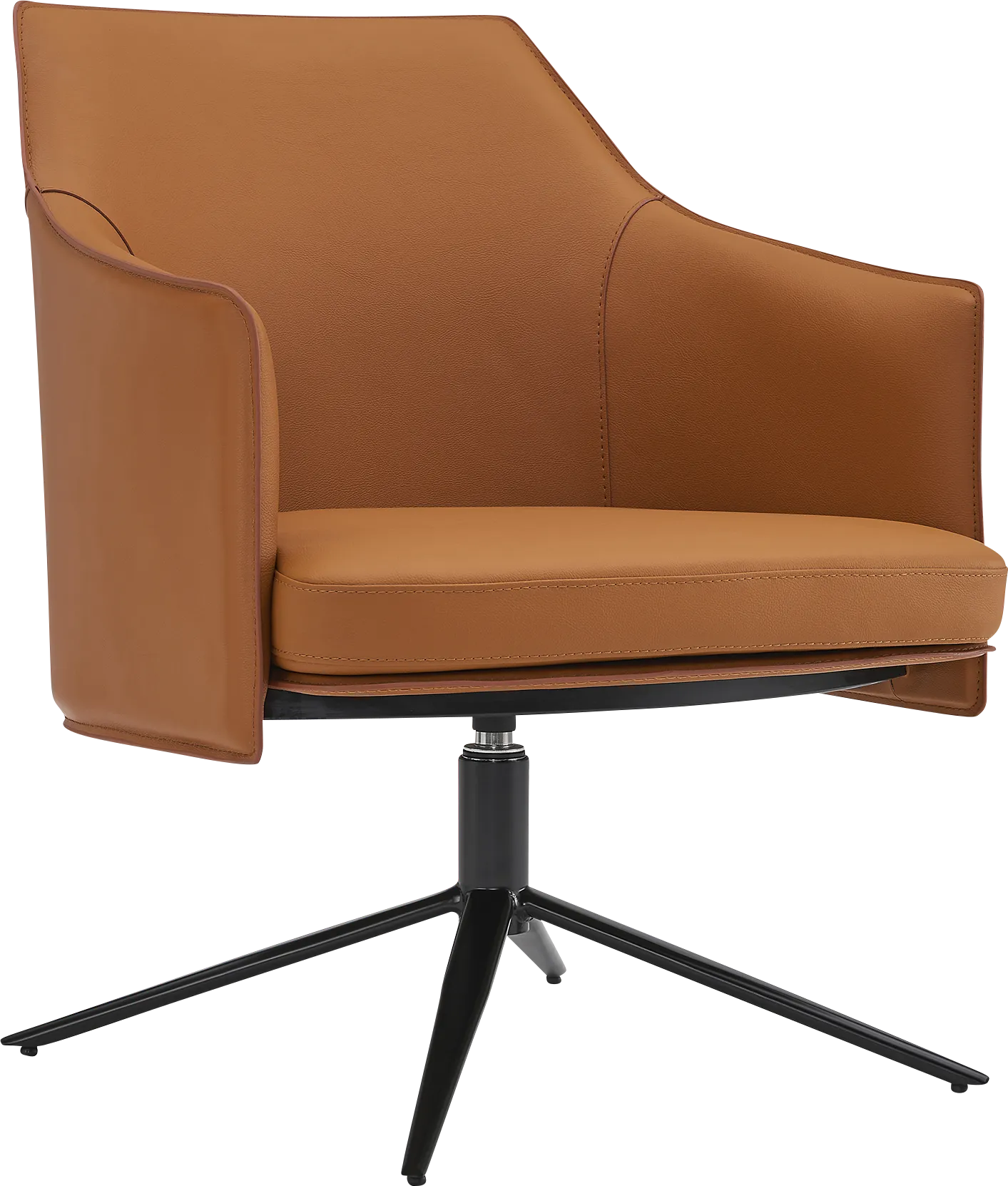 Ellenrich Cognac Accent Chair - Image 1