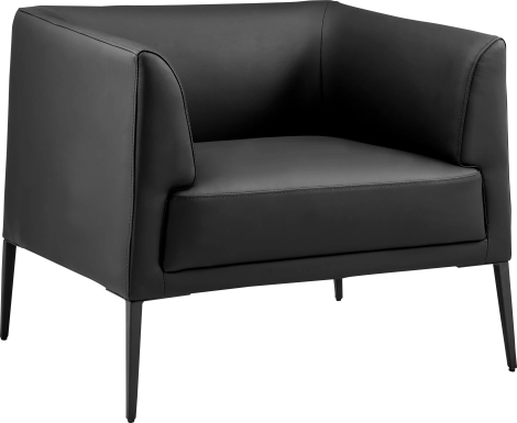 Pescadora Black Accent Chair