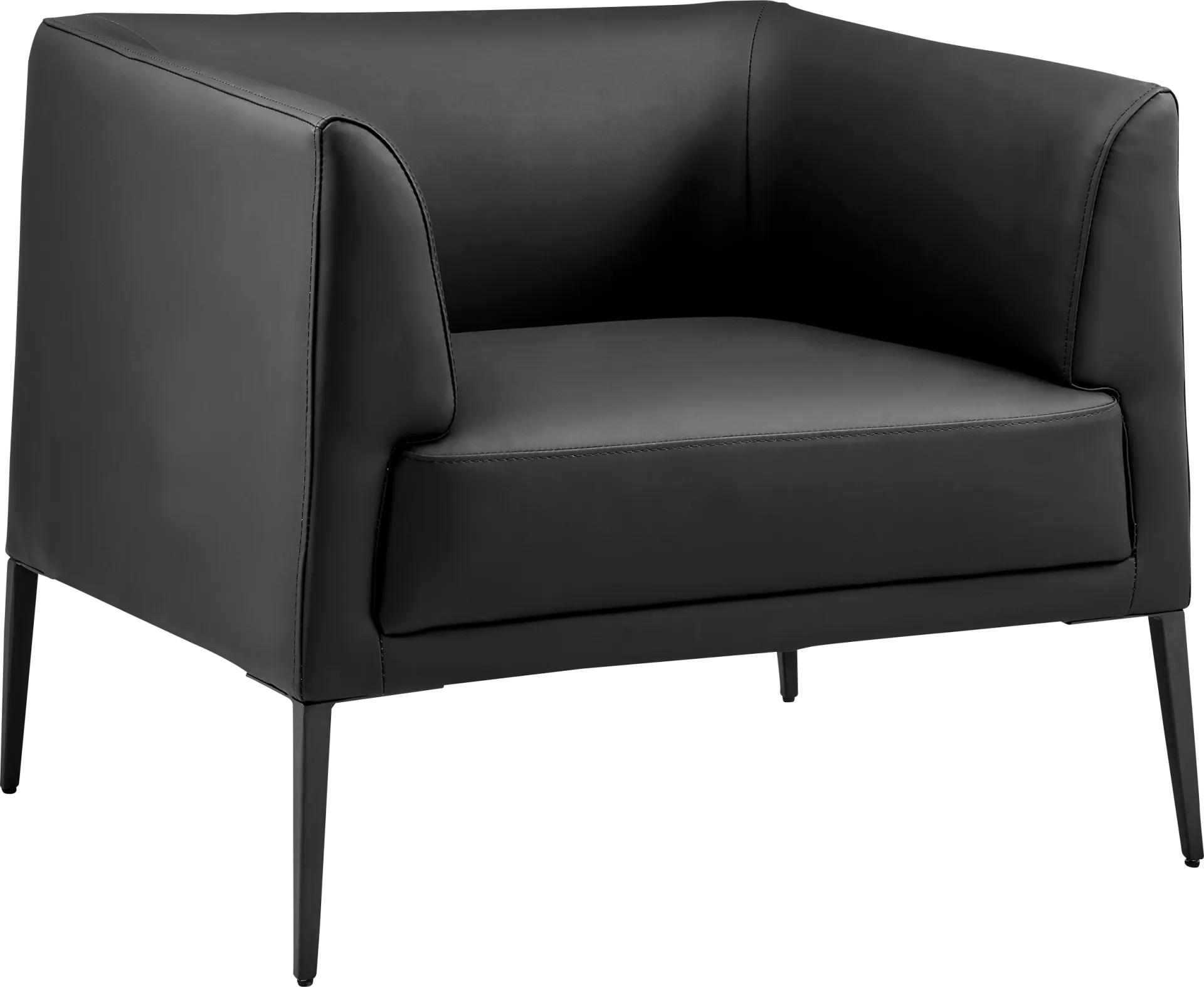 Pescadora Black Accent Chair - Image 1