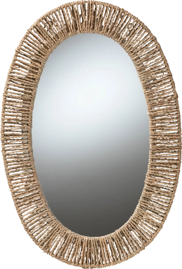 Isgett Brown Mirror