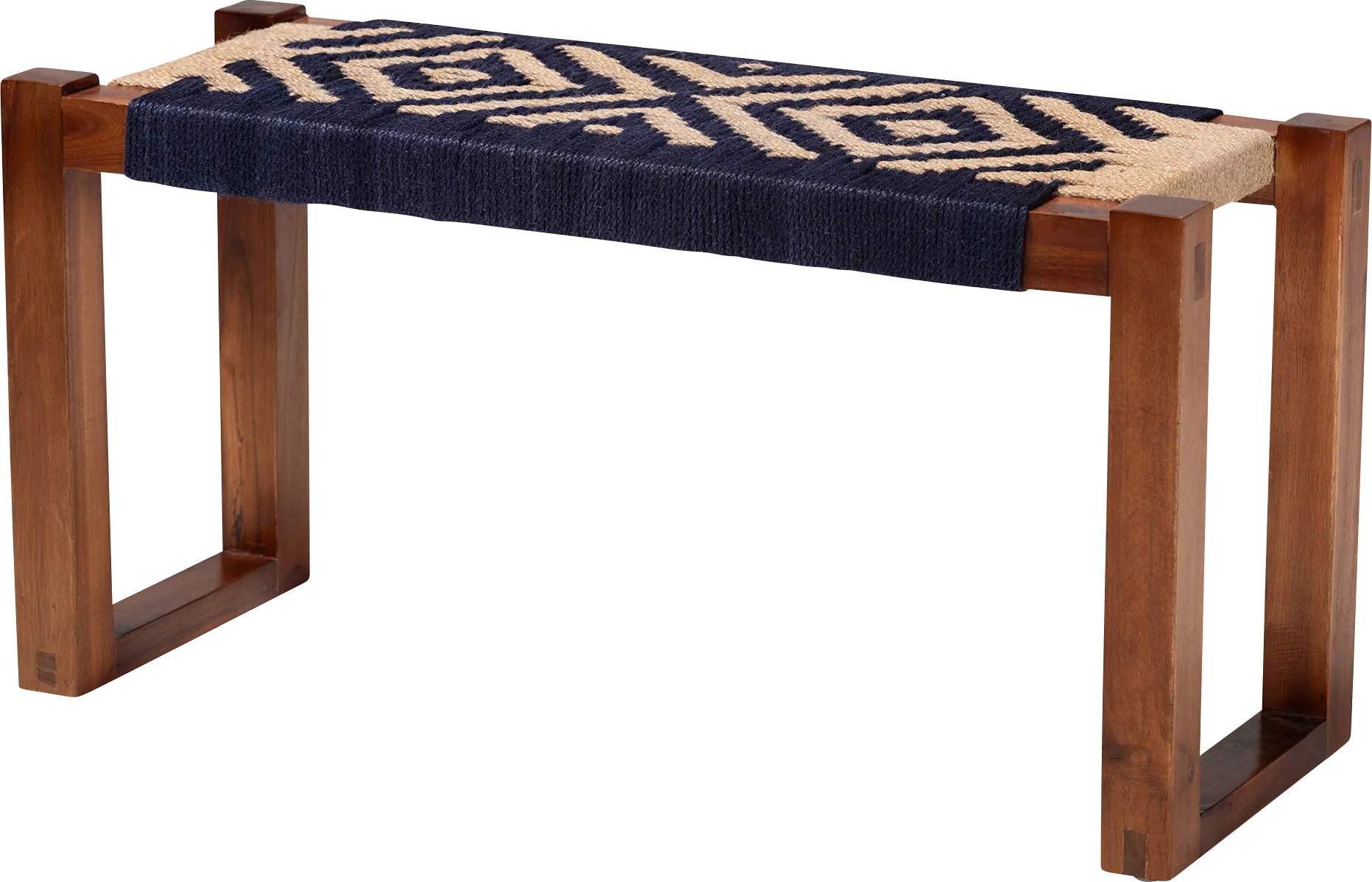 Amberleigh Brown Accent Bench - Image 1