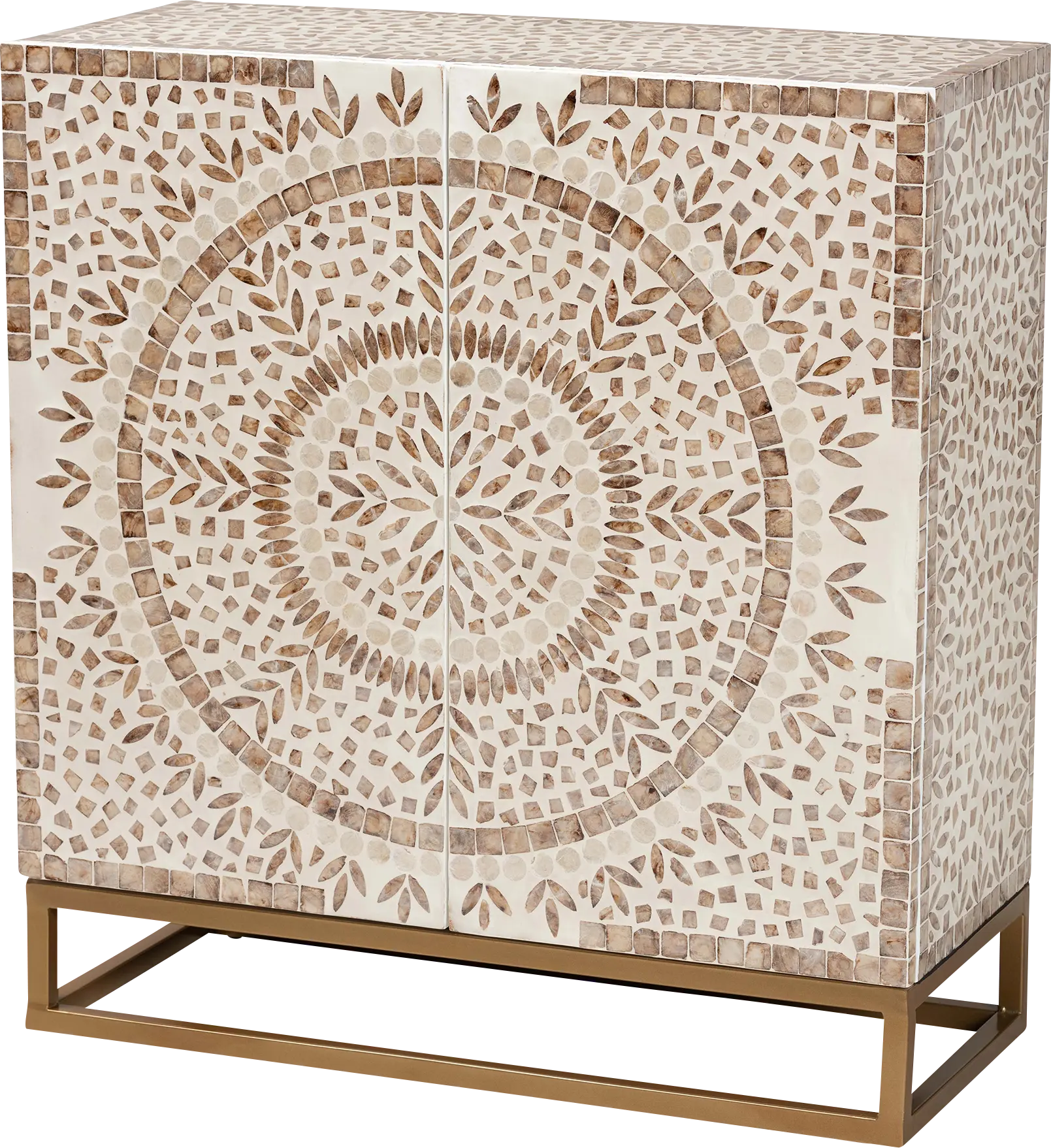 Olanta Brown Accent Cabinet