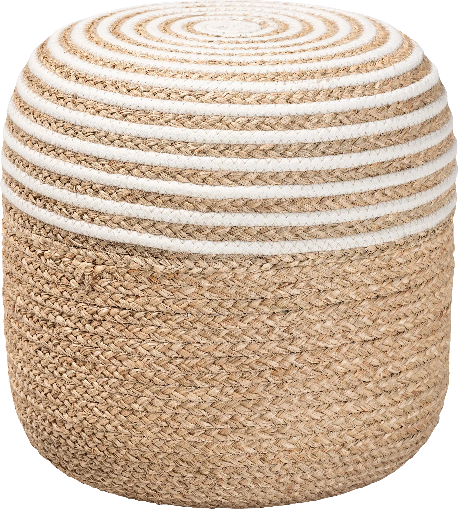 Daufaskie Natural Ottoman - Image 1