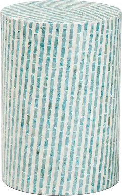 Muldrow Blue End Table