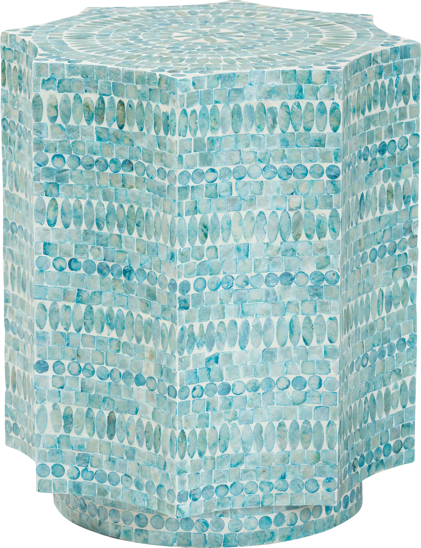 Freiday Blue End Table - Thumbnail - Image 1