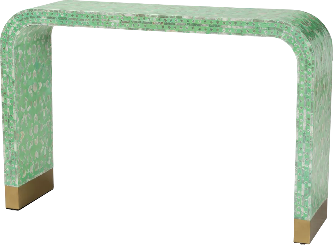 Manorway Green Sofa Table