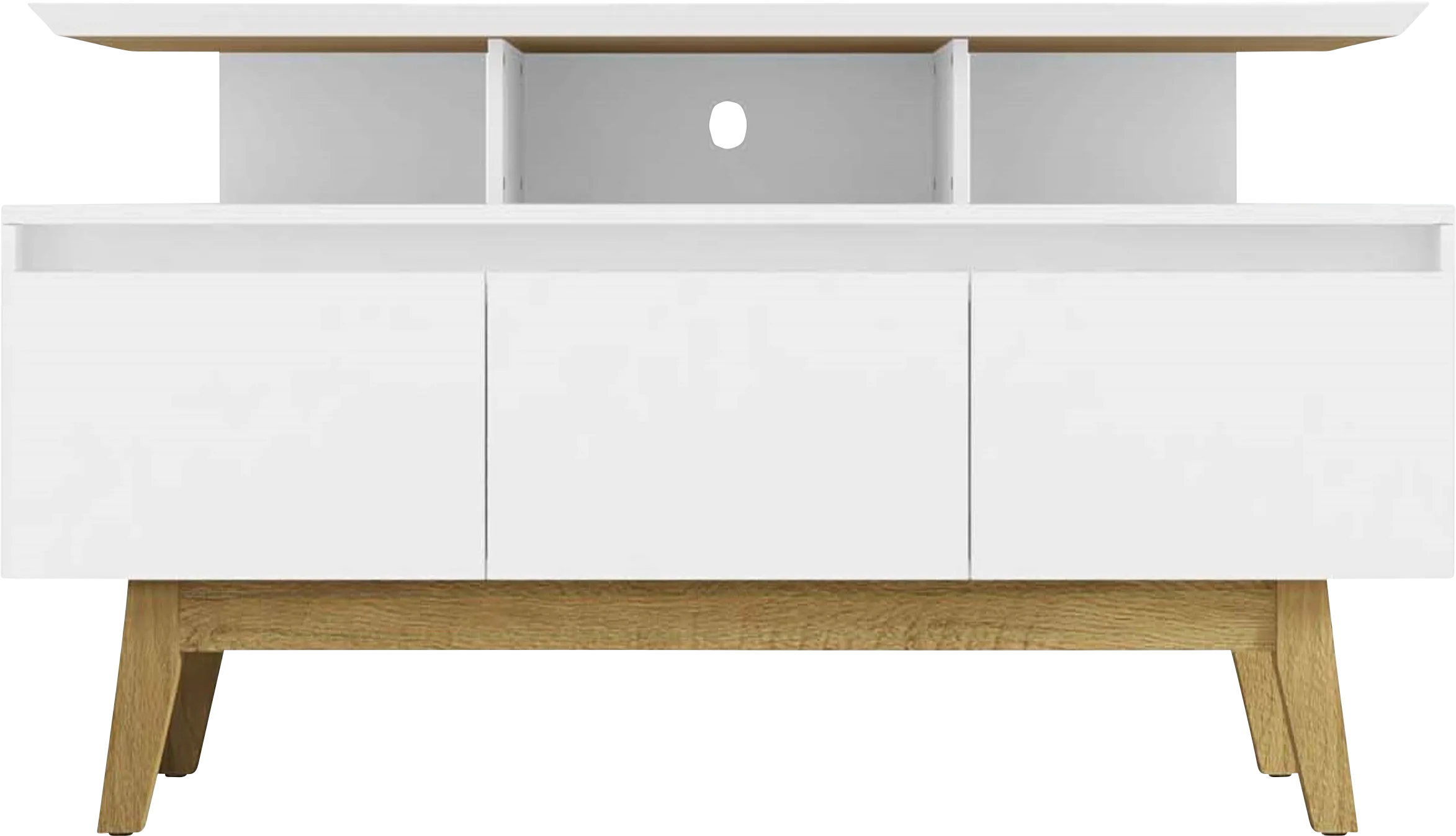 Clairton White 63 in. Console - Thumbnail - Image 1