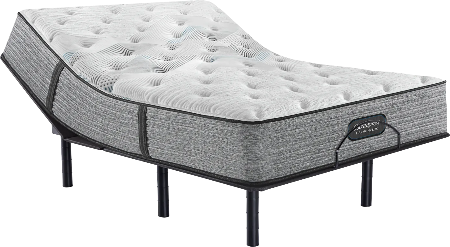 Beautyrest Harmony Lux Medium Queen Mattress with Head Up Only Base