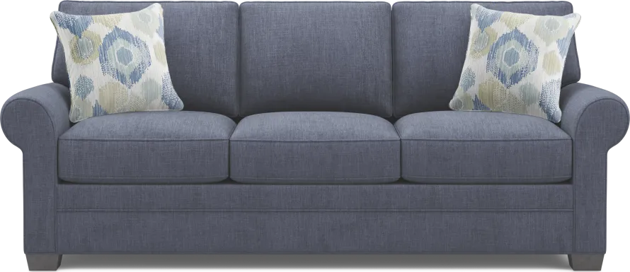 Bellingham Sapphire Textured Chenille Sofa