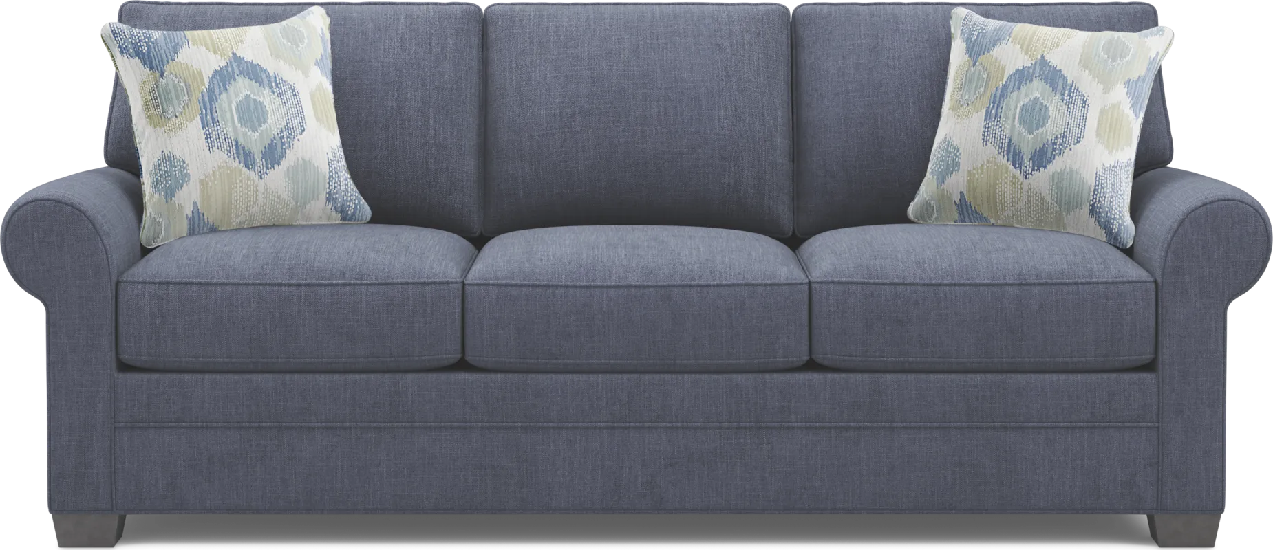Bellingham Sapphire Textured Chenille Sofa