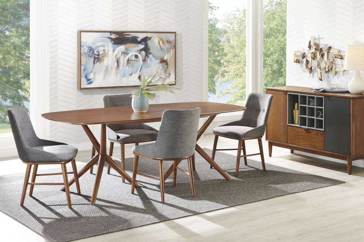 Millbrook Point Walnut Dark Wood Dining Table | Rooms to Go