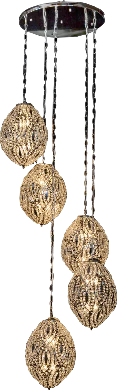 Luhman Silver Chandelier