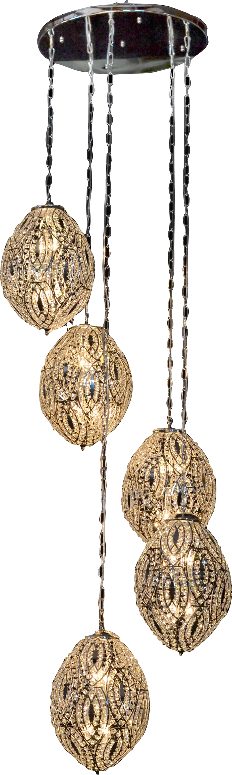 Luhman Silver Chandelier - Image 1