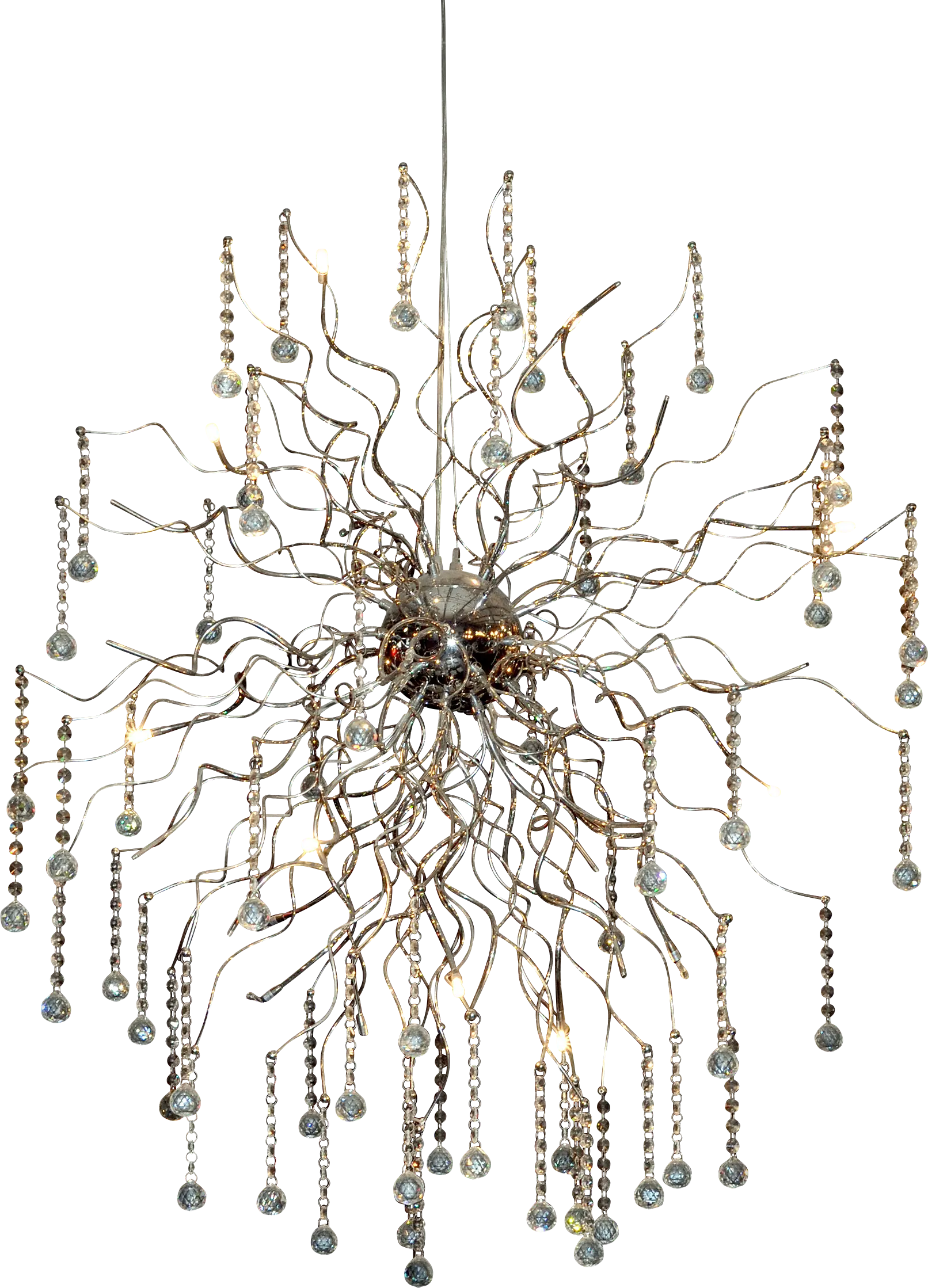 Doradus Silver Chandelier
