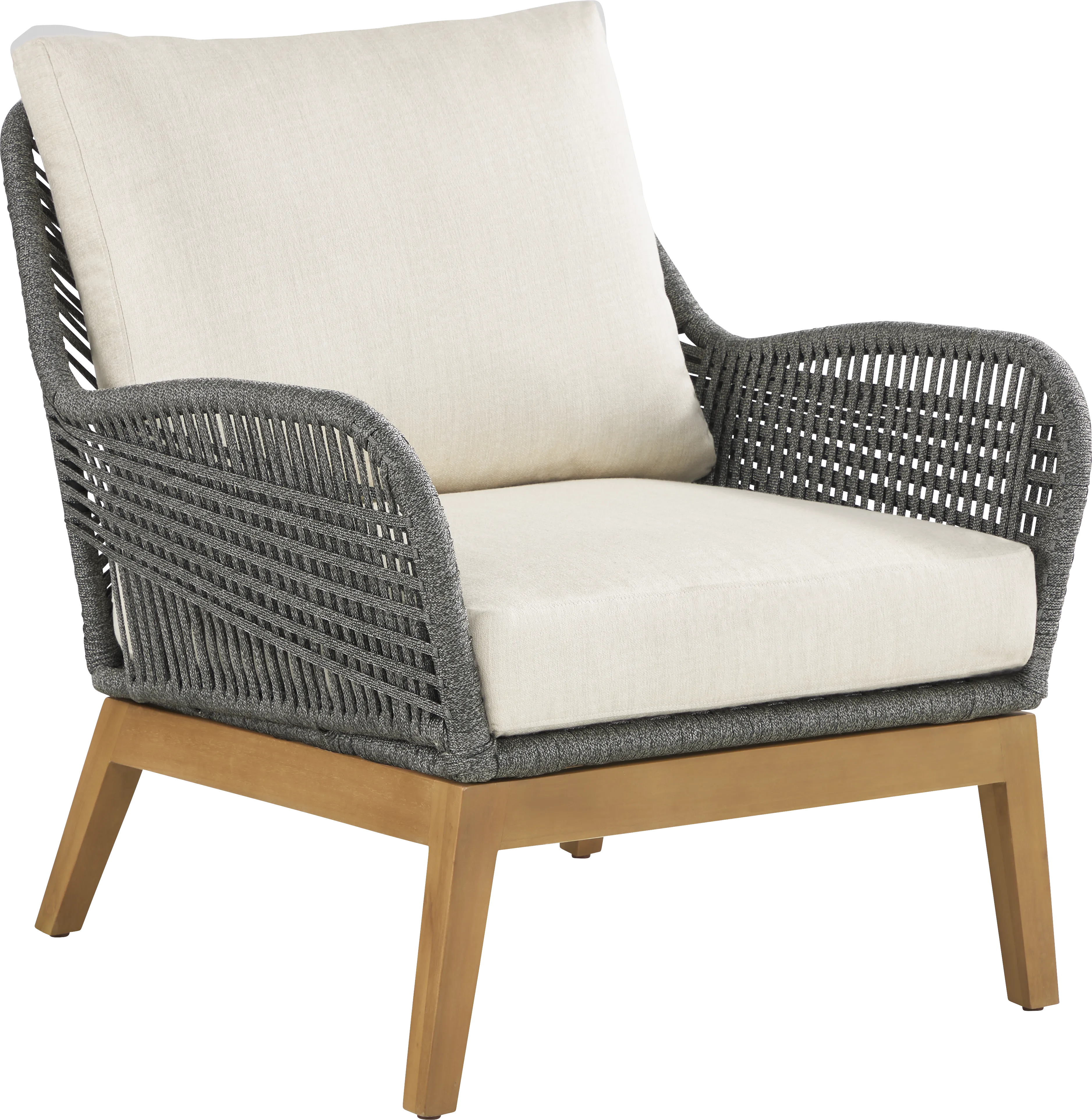 Tessere Gray 5 Pc Outdoor Seating Set - Thumbnail - Image 4