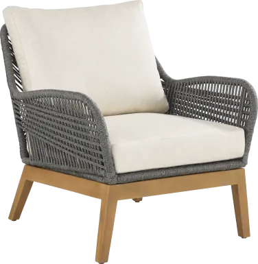 Tessere Gray Outdoor Club Chair