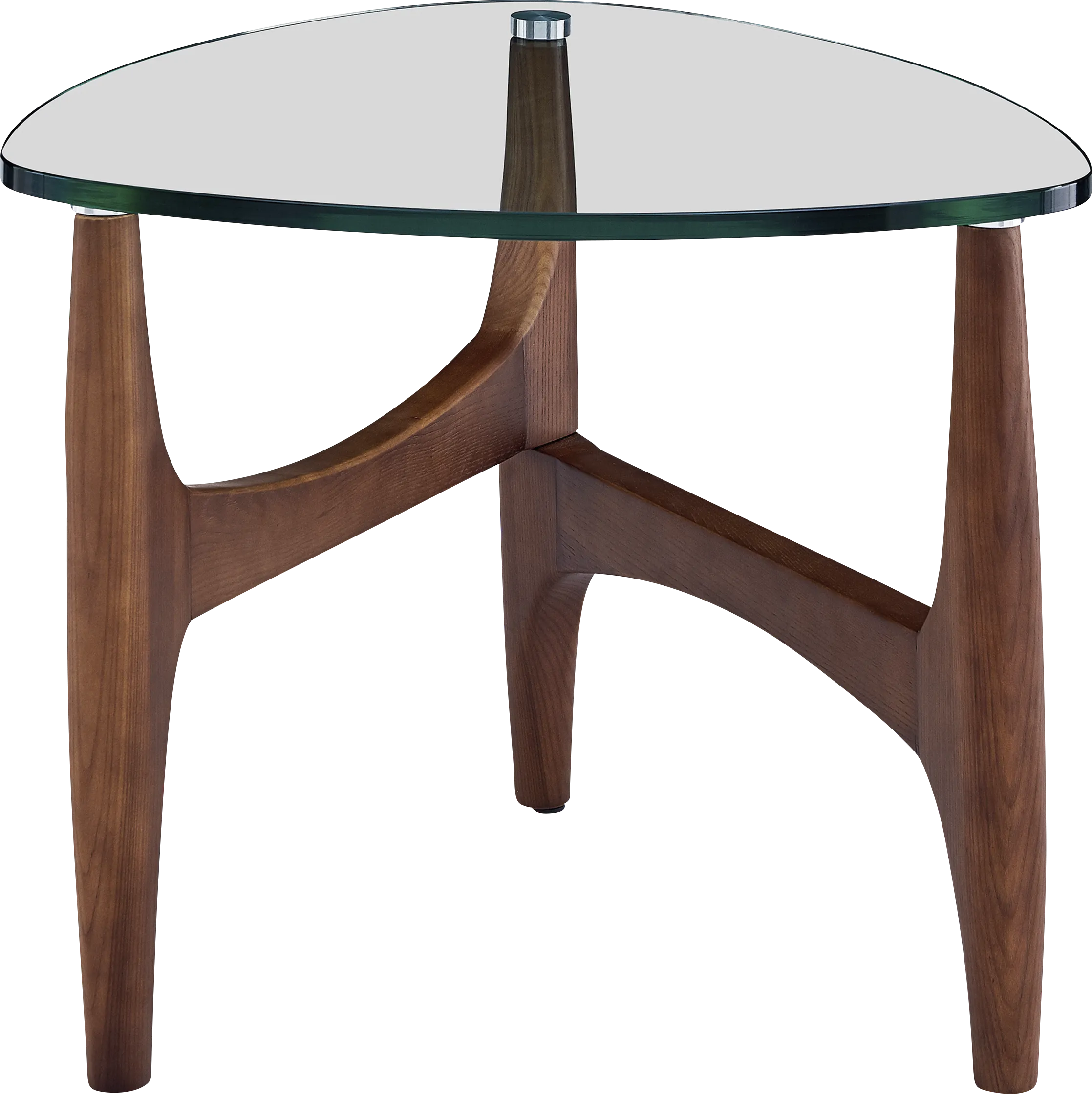 Saunier I Walnut Side Table - Thumbnail - Image 1