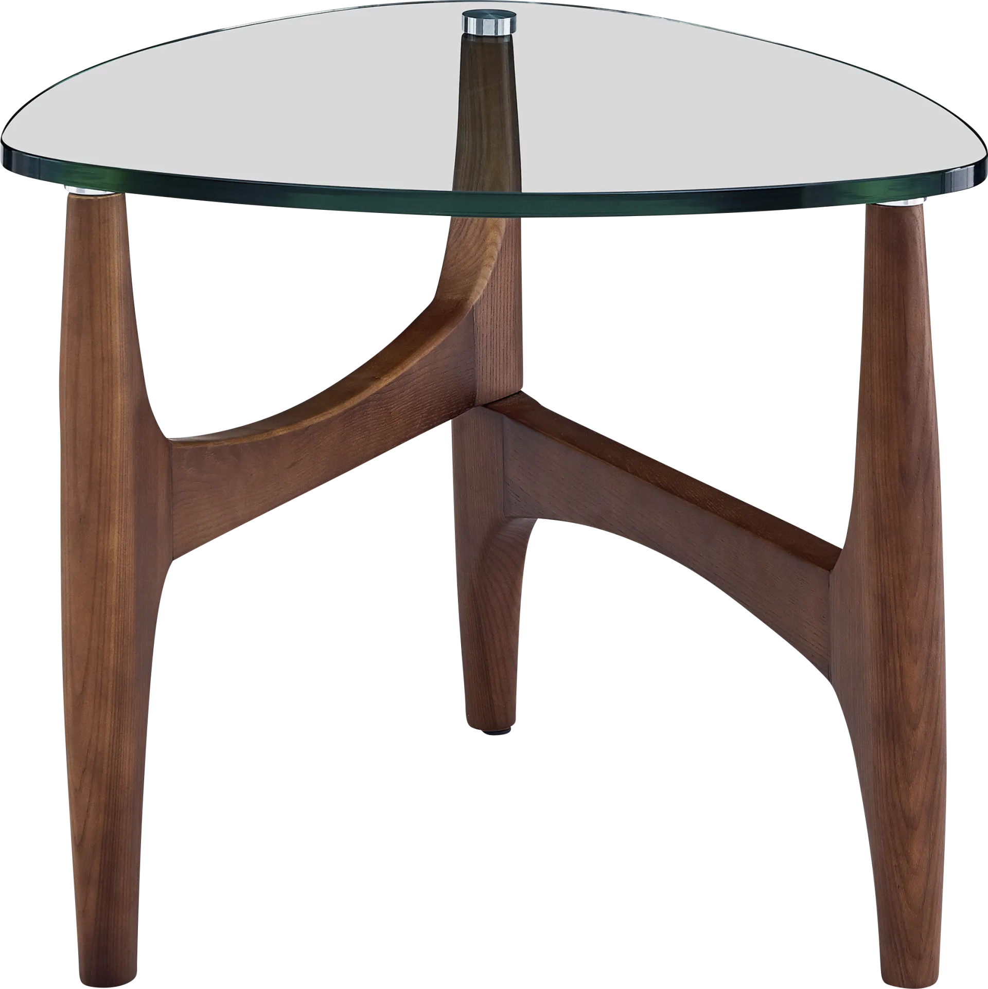 Saunier I Walnut Side Table - Image 1