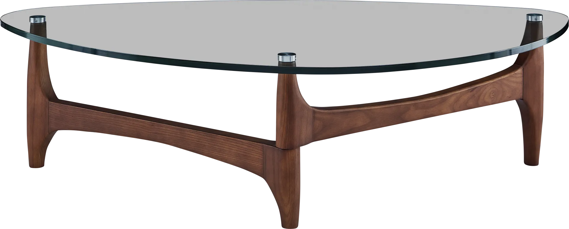 Saunier II Walnut Cocktail Table - Image 1