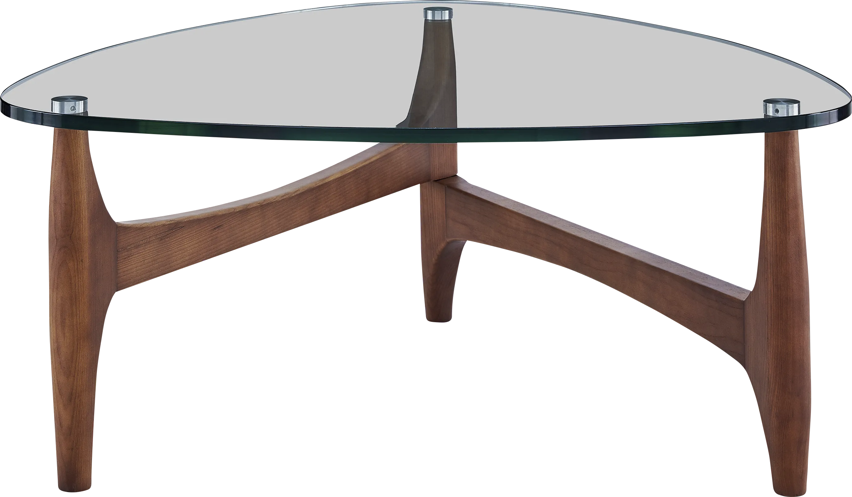 Saunier III Walnut Cocktail Table