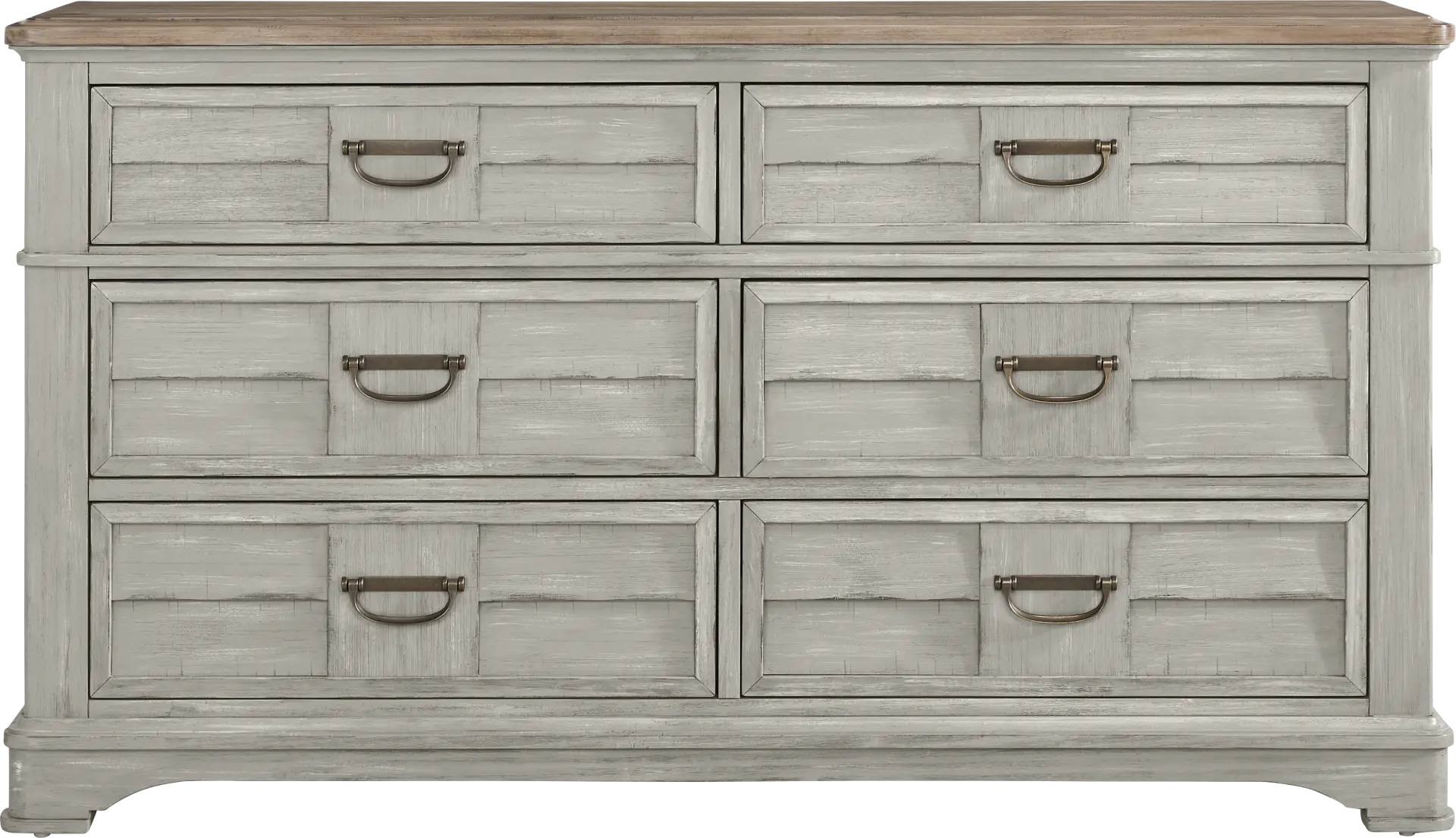 Edisto Bay Gray Dresser