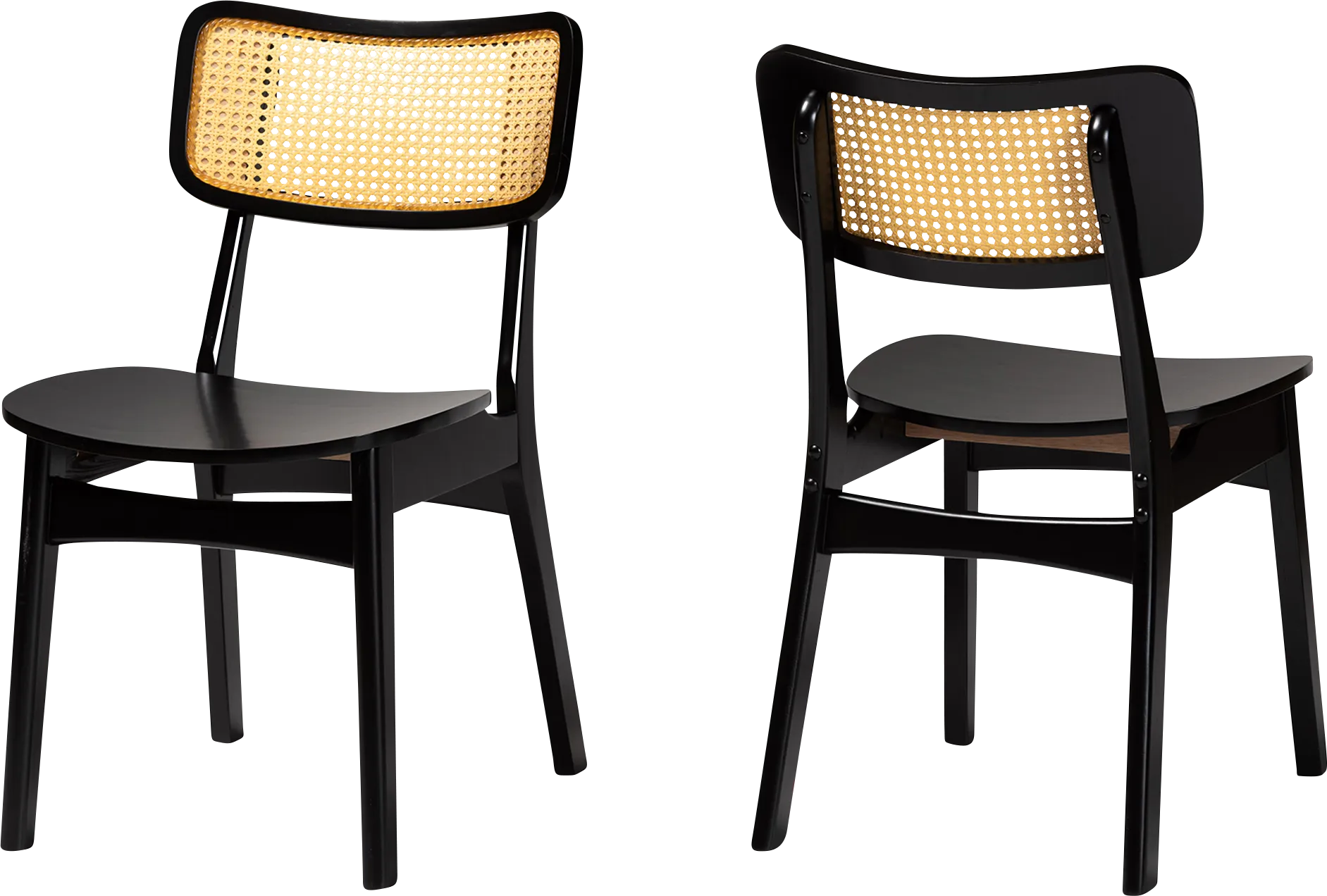 Bolgiano Dark Brown Dining Chair, Set of 2 - Thumbnail - Image 1