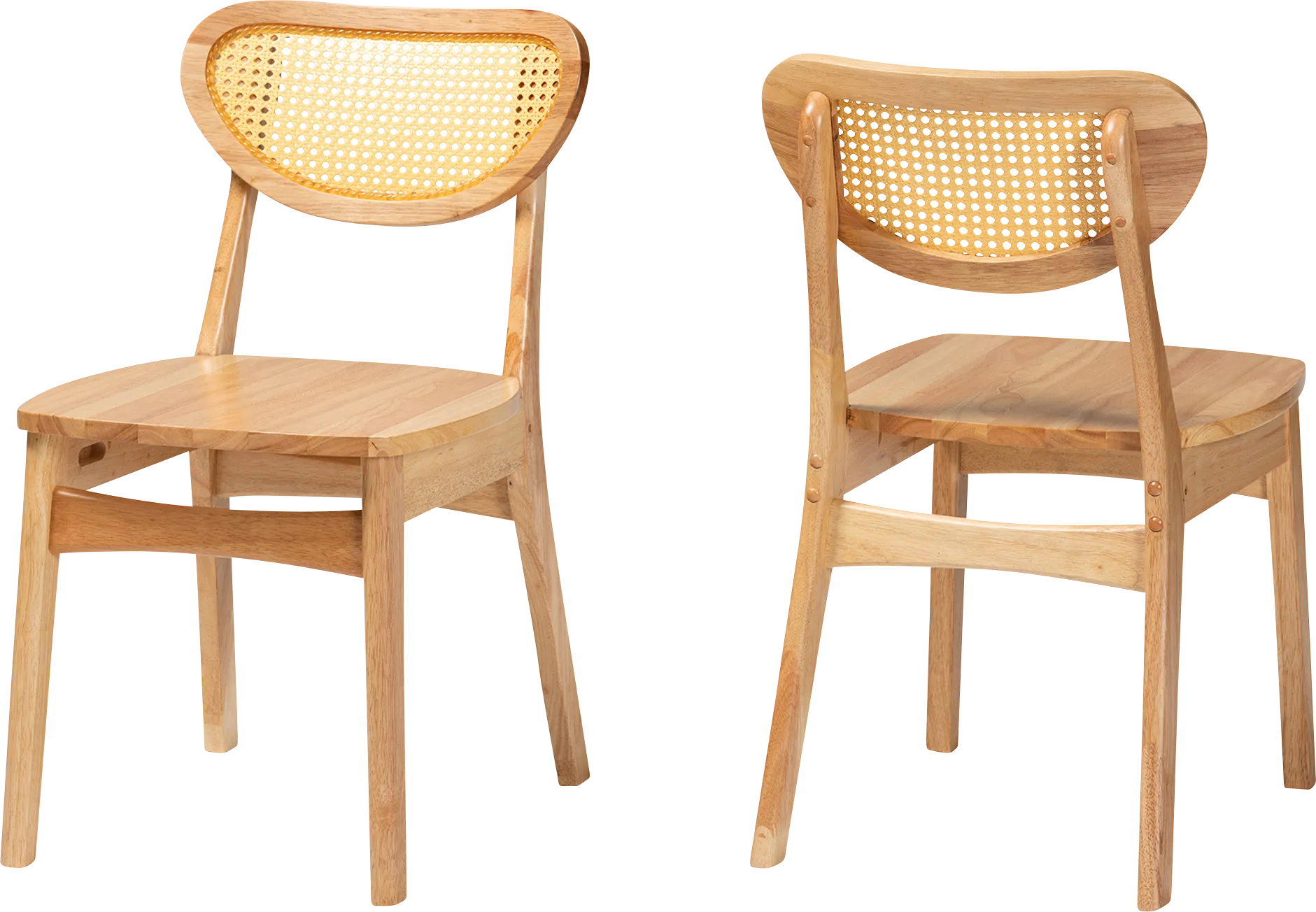 Boycher Light Brown Dining Chair, Set of 2 - Thumbnail - Image 1