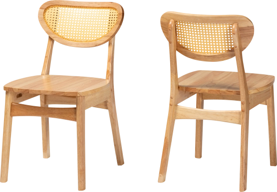 Boycher Light Brown Dining Chair, Set of 2