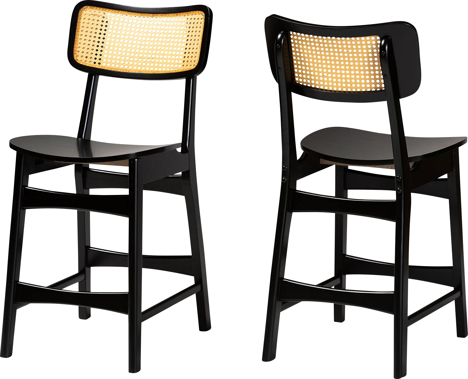 Bolgiano Dark Brown Counter Stool, Set of 2 - Image 1