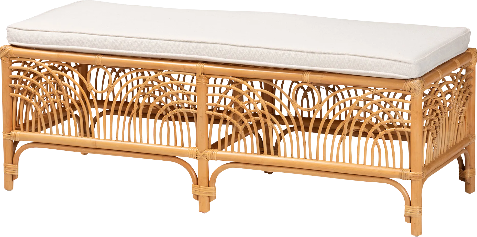 Stoulig Light Brown Accent Bench - Image 1