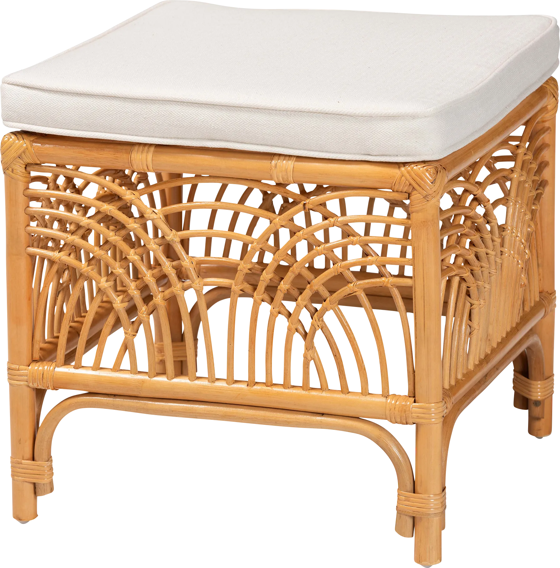 Stoulig Light Brown Ottoman