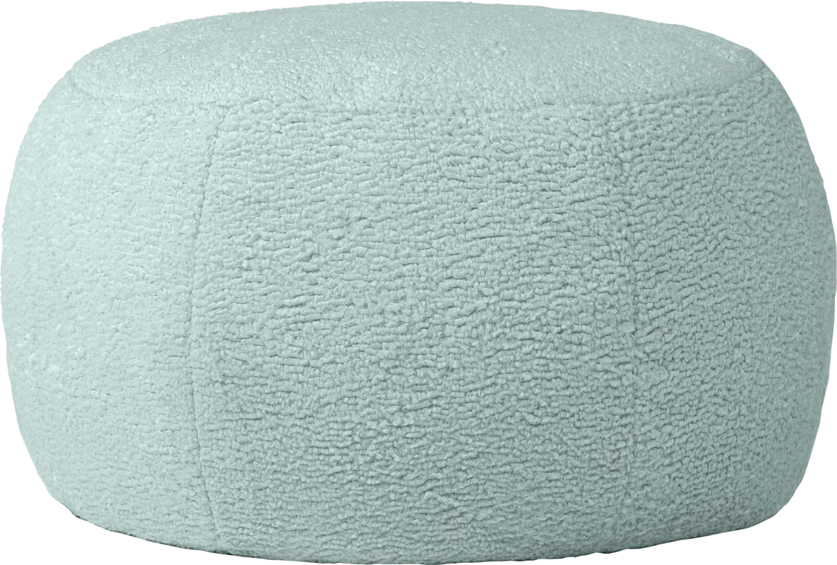 Meashi Green Shealing Pouf