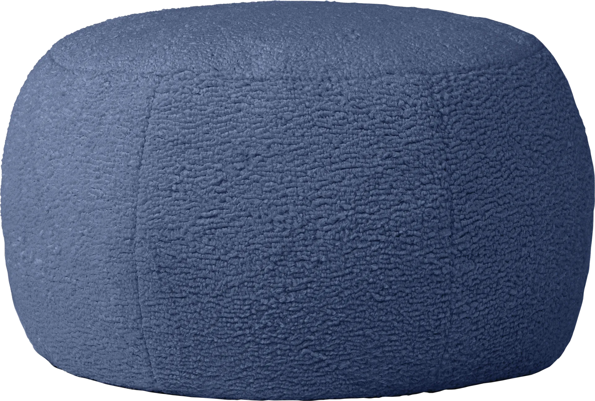 Meashi Indigo Shealing Pouf - Image 1