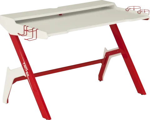 Russuo Red/White Gaming Desk