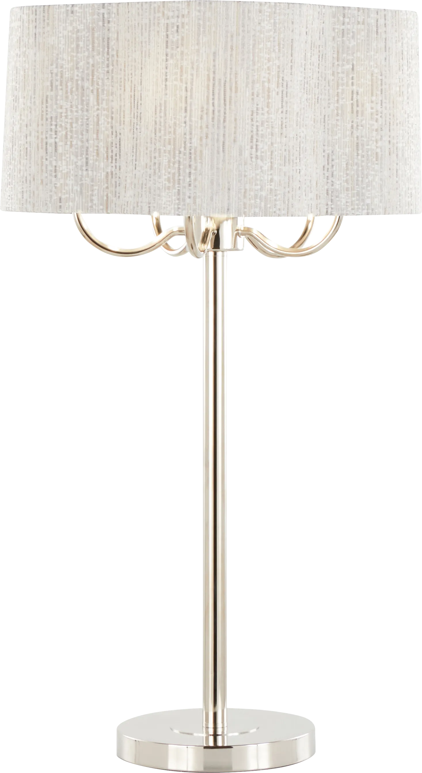 Leclair Cove Gray Lamp - Thumbnail - Image 1