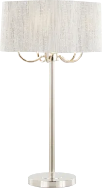 Leclair Cove Gray Lamp