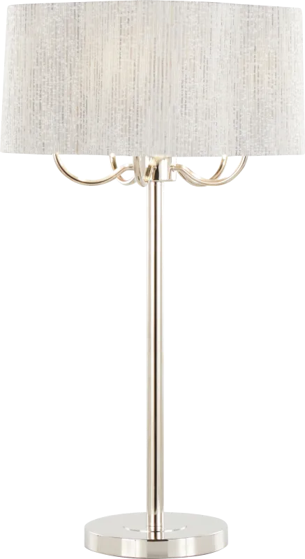 Leclair Cove Gray Lamp