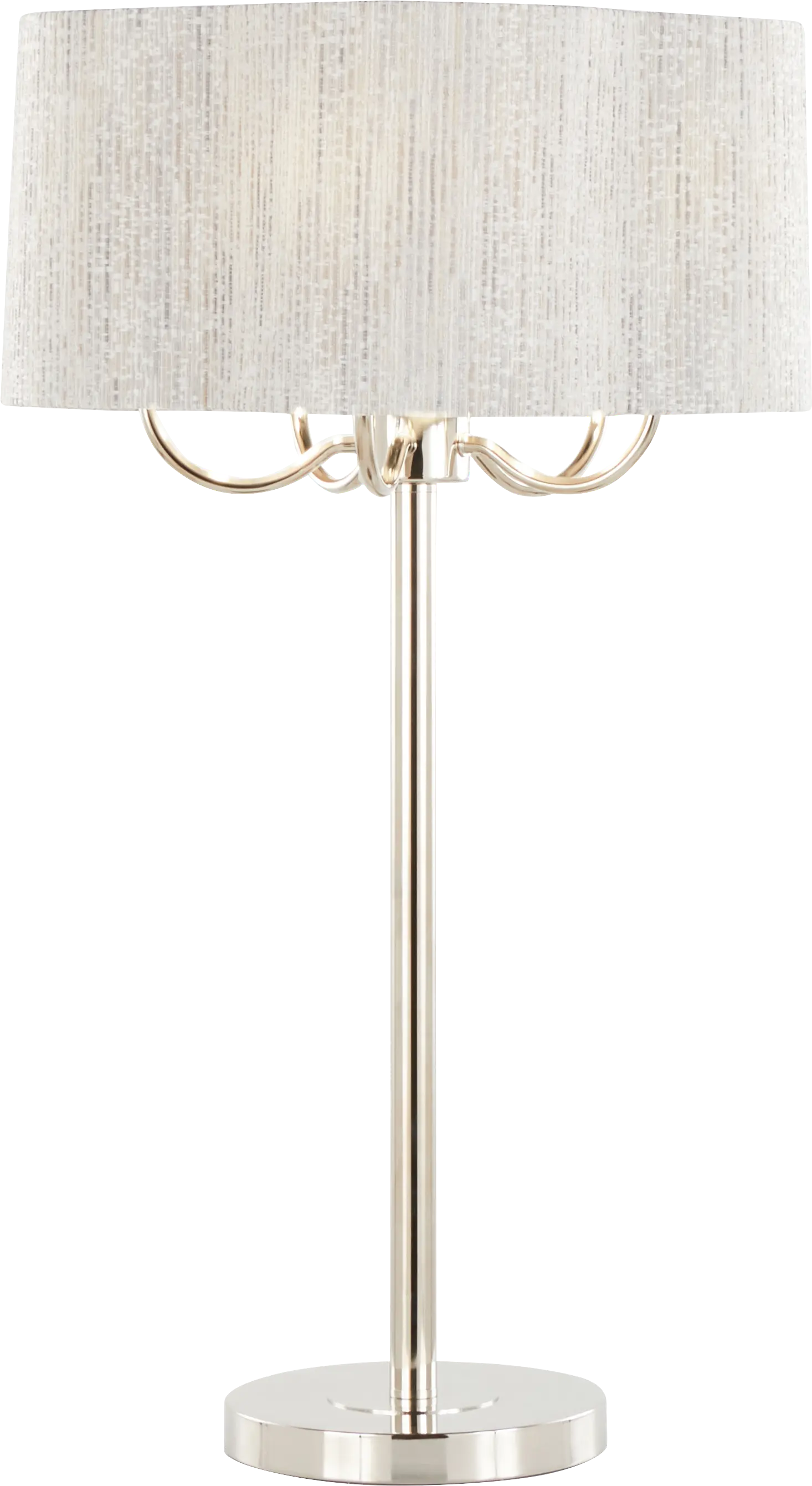 Leclair Cove Gray Lamp