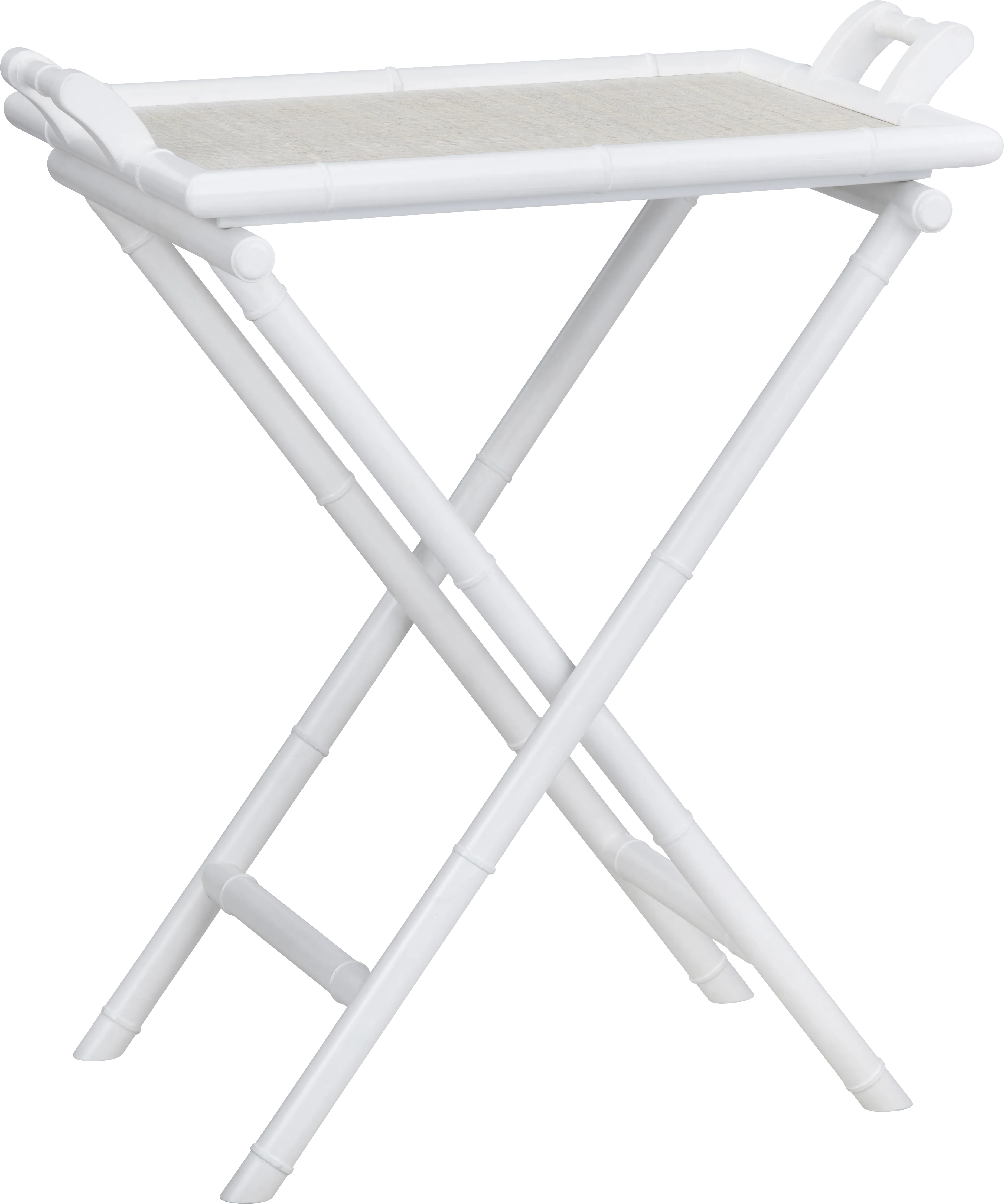 Quinebaug White Accent Table - Thumbnail - Image 1
