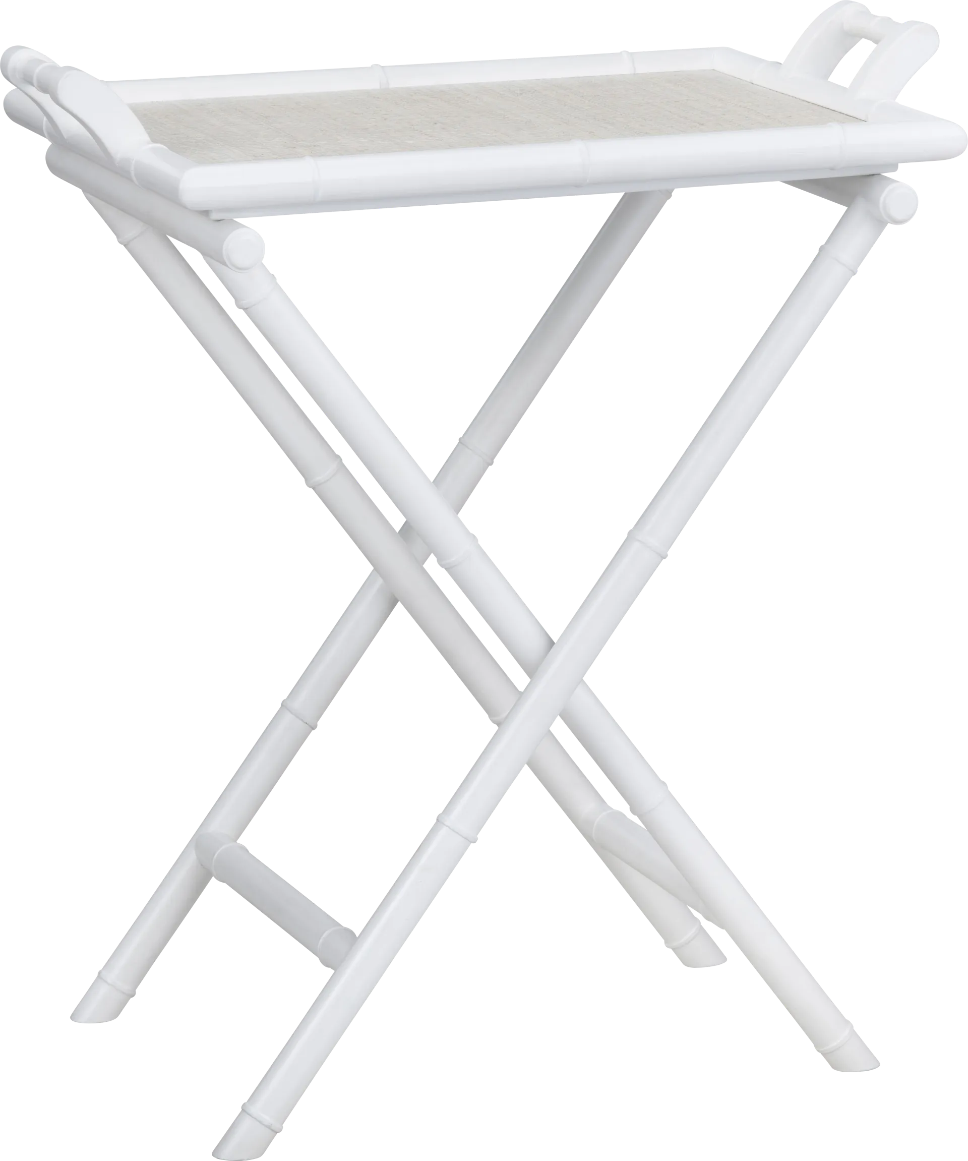 Quinebaug White Accent Table - Image 1
