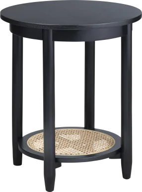 Anchura Black End Table