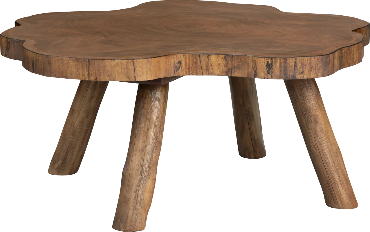 Meares Brown Cocktail Table