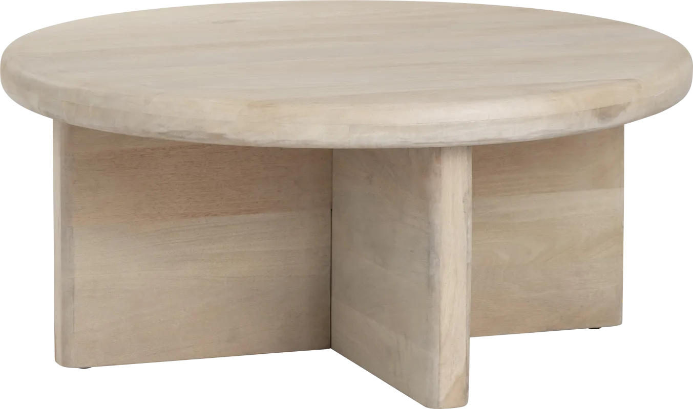 Sharples Natural Cocktail Table