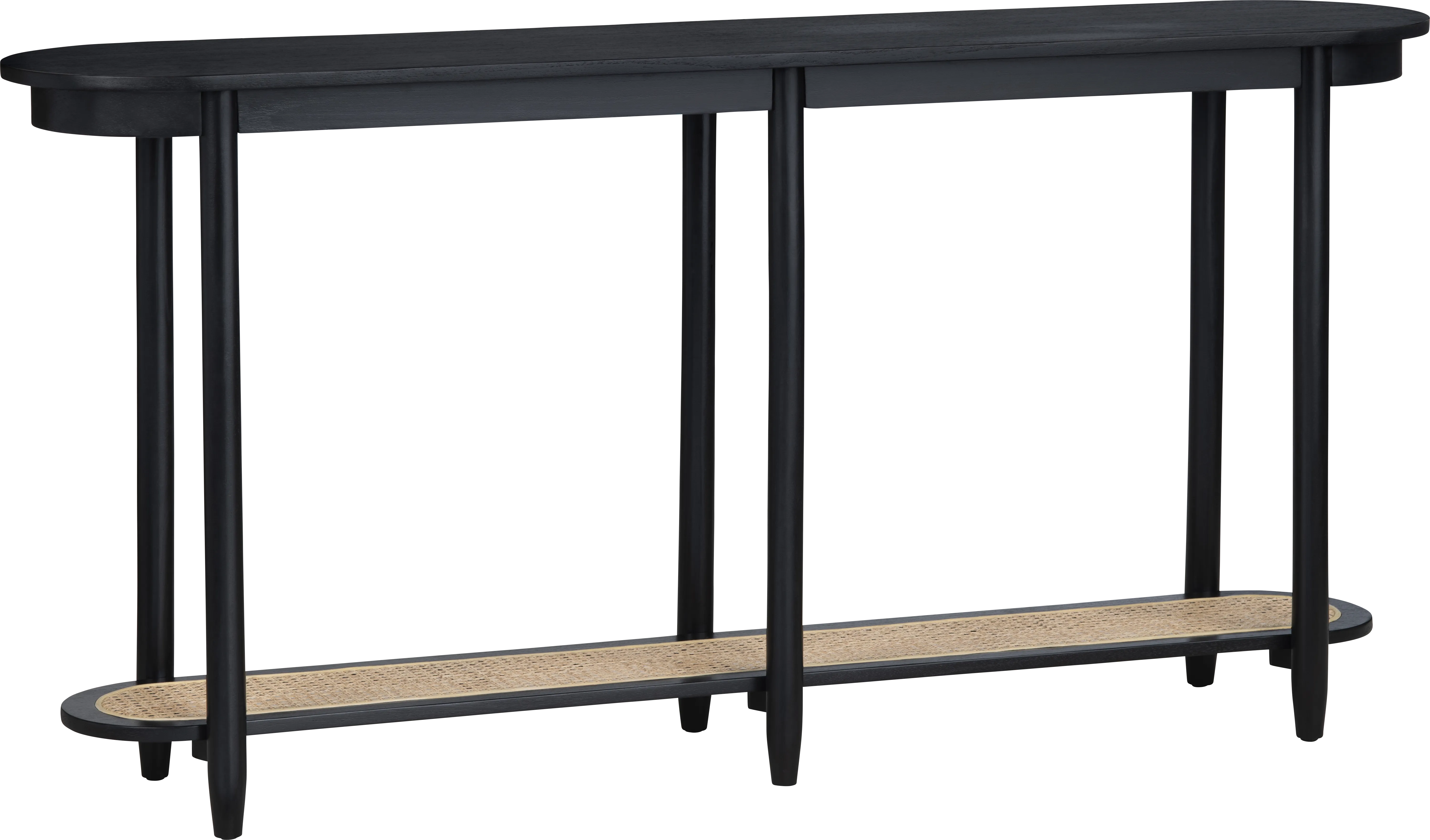 Anchura Black Sofa Table - Thumbnail - Image 1