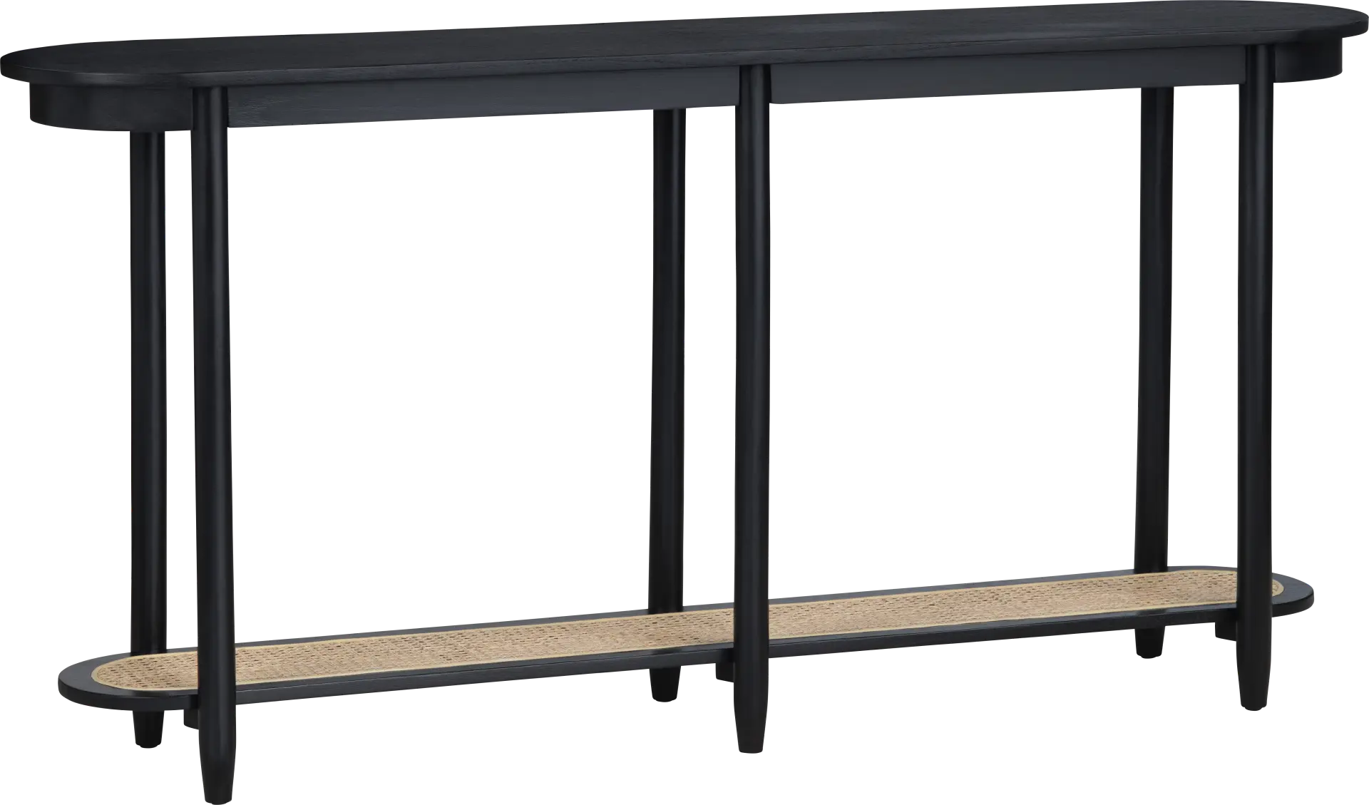 Anchura Black Sofa Table