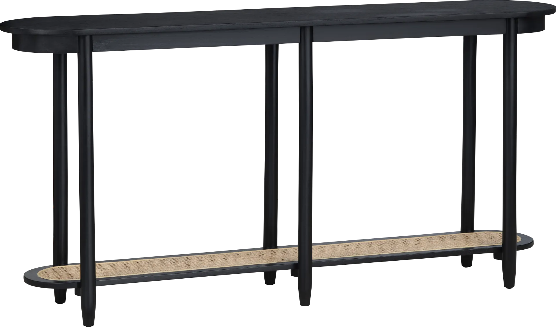 Anchura Black Sofa Table - Image 1