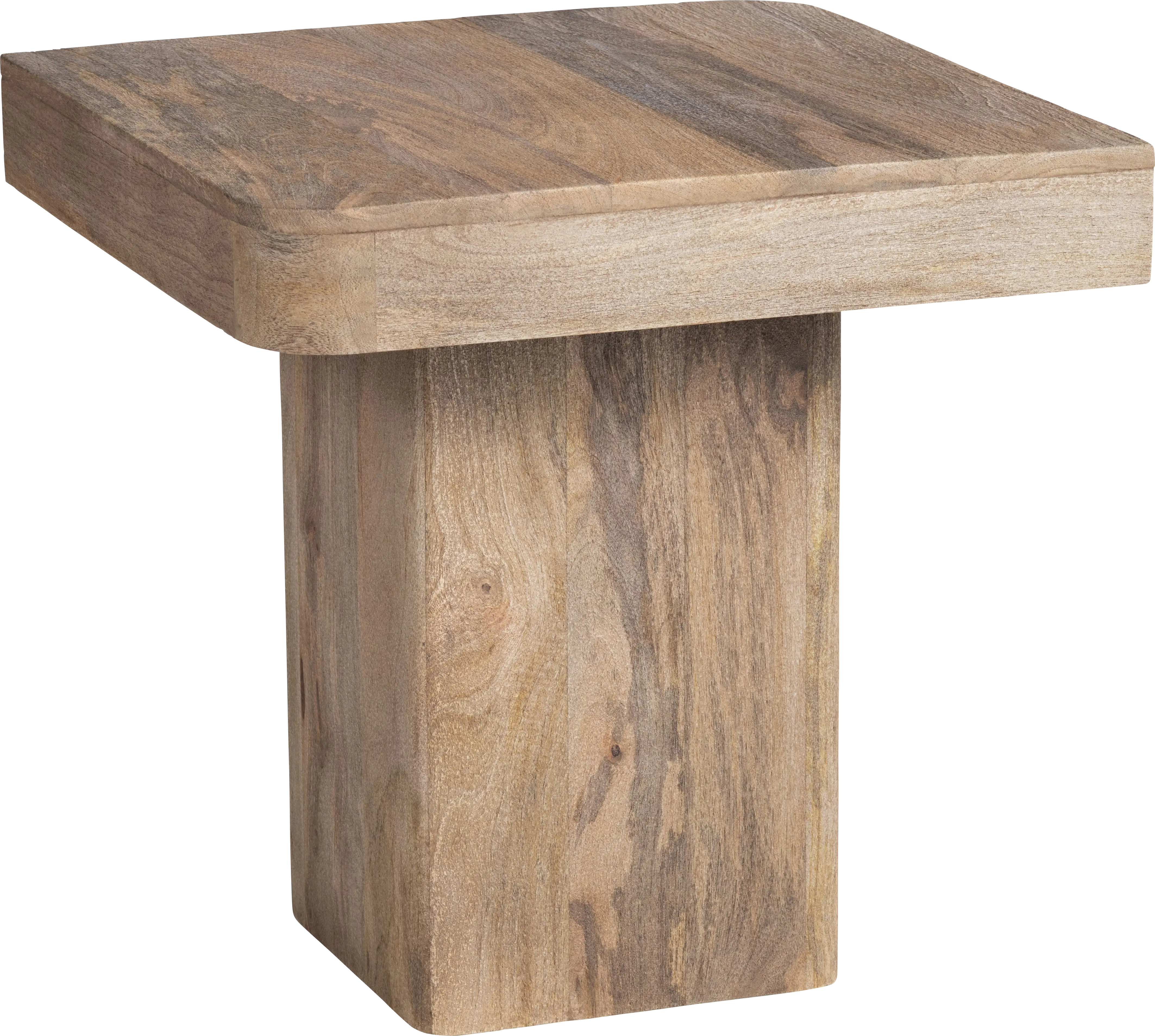 Lafinca Light Brown End Table - Thumbnail - Image 1