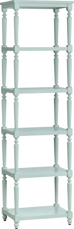 Montmorenci Turquoise Bookcase