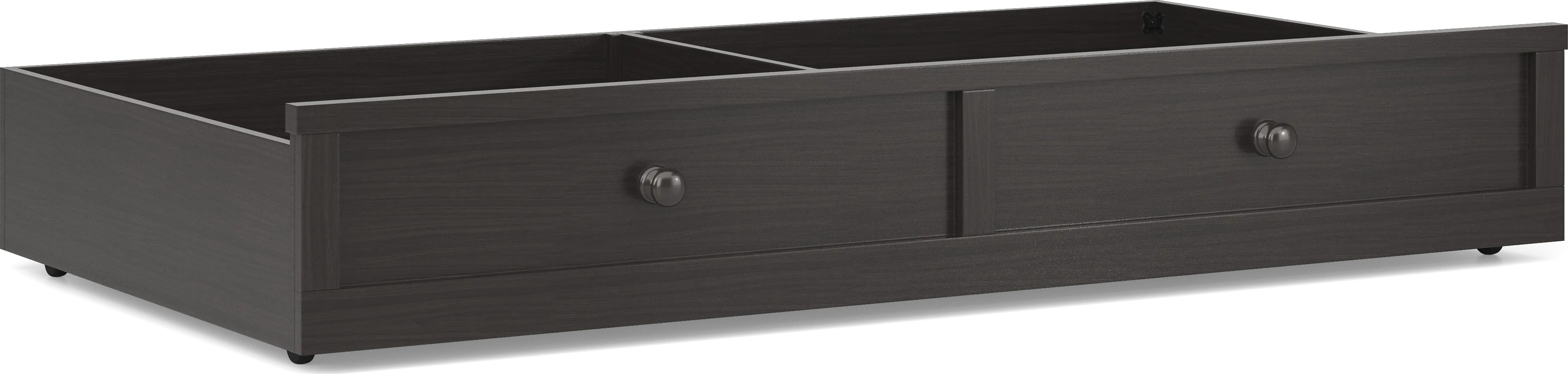 Kids Batter Up Charcoal Twin Storage Trundle - Thumbnail - Image 1