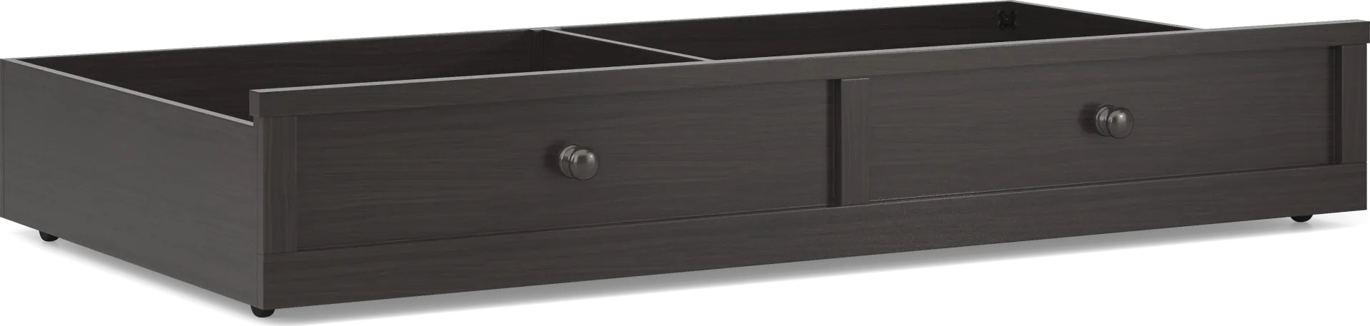 Kids Batter Up Charcoal Twin Storage Trundle - Image 1